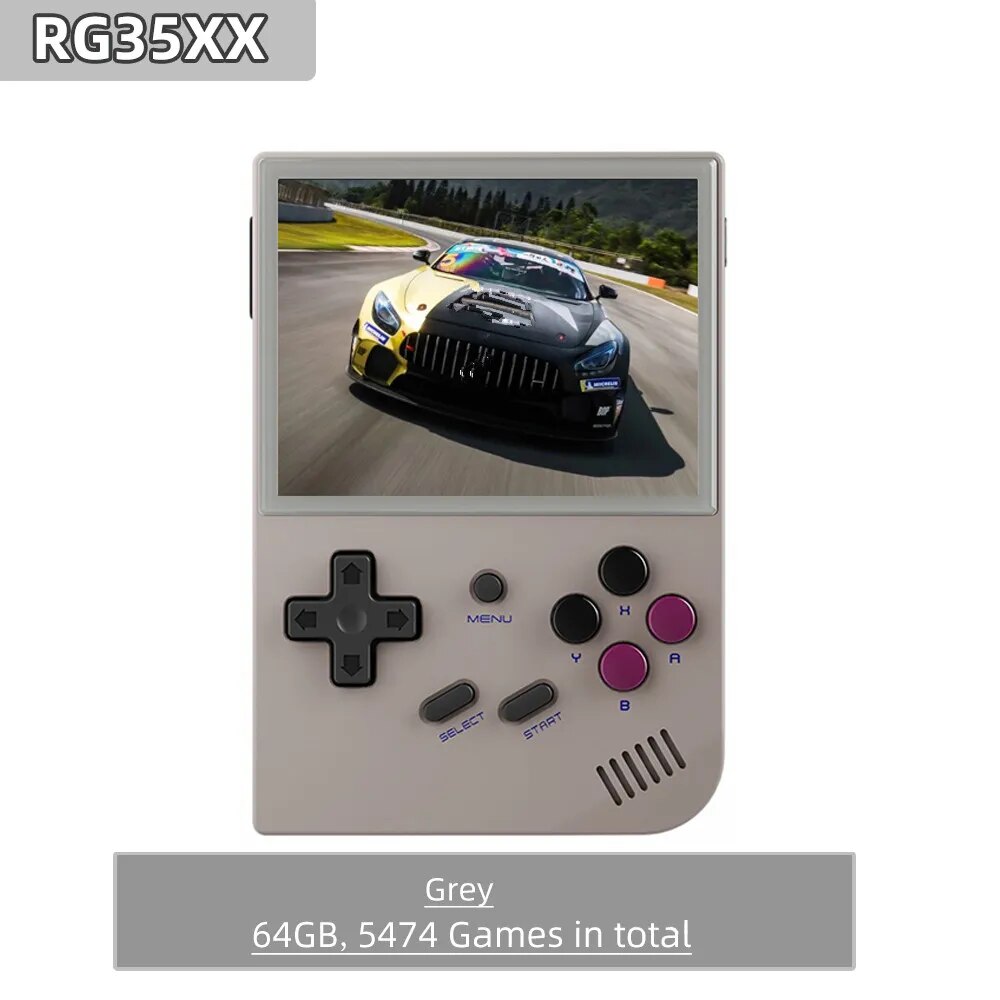 ANBERNIC New RG35XX Retro Handheld Game Console 3.5 Inch Linux System Gift