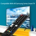 Universal for Samsung Smart TV Remote Control Replacement for All Samsung TV Series Remote with Quick Function Buttons for Netflix, Prime Video(NO.600)