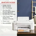 PIXMA TS3722 Wireless All-in-One Home Printer with Scanner and Copier, with PG-275 and CL-276 Inks