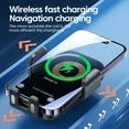 Wireless Car Charger, 15W Fast Wireless Charging Phone Mount for Car, Auto Clamping Air Vent Car Phone Holder for iPhone 14/13/12/11/X, Samsung Galaxy S22/S20/S10/S9/Note20/10/9, etc