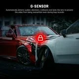 NEXPOW 2K Wifi Front Dash Cam with Voice Control,Dash Camera for Car with App,24H Parking Mode,G-Sensor,Loop Recording,IR Night Vision