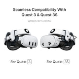 BOBOVR S3 Pro 10000mAh Battery Head Strap Wireless VR Head Strap Accessories, for Meta Quest 3/Quest 3S
