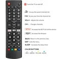 Universal for LG Smart TV Remote Control Replacement,Compatible with All Models for LG Brand, with Netflix Prime Video Shortcut Buttons