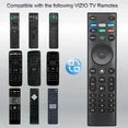 Universal Remote Control XRT140 for VIZIO Smart TV Remote Control Replacement Smartcast D, E, M, P, V, PX Series Smart TVs