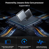 Android 14 Tablet 10 inch,Octa Core Ips HD Touch Screen,12GB RAM + 64GB ROM(TF 1TB), Widevine L1,5000mAh, Wi-Fi 6,Face Unlocked,Black+Keyboard & Mouse Set Black