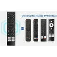 Replacement for Hisense Smart TV Remote Control,Compatible with Hisense 4K UHD Series Android Smart TVs.(NO Voice Function)