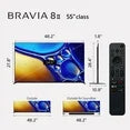 Sony 55” class BRAVIA 8 II QD-OLED 4K HDR Smart Google TV K-55XR80M2, 2025 Model