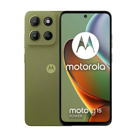 Motorola Moto G15 Power 2025 (256GB + 8GB) | 6.72” Display 6000 mAh Battery | Dual SIM | GSM Unlocked | International Version (XT2521-5) – Brand New