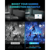 GearUP Gaming Router WiFi Booster - Free 90-Day GearUP Booster Subscription, AX3000 WiFi 6 HYPEREV Wireless Router for Console PS5/PS4/Xbox/Switch/PC, 2402Mbps 5GHz & 2.4GHz, Ethernet Port Popular pick