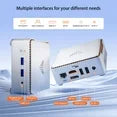 NIPOGI E2 Mini Business Desktop Computer, Intel n97, 16GB RAM, 512GB SSD, Windows 11 Pro