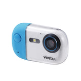 Vivitar Aqua Snap Underwater Digital Camera with HD Video Recording, New Waterproof Action Camera, Blue