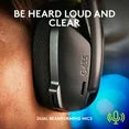 Logitech G435 LIGHTSPEED and Bluetooth Wireless Gaming Headset - Lightweight over-ear headphones, built-in mics, 18h battery, compatible with Dolby Atmos, PC, Mobile - Black