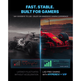 GearUP Gaming Router WiFi Booster - Free 90-Day GearUP Booster Subscription, AX3000 WiFi 6 HYPEREV Wireless Router for Console PS5/PS4/Xbox/Switch/PC, 2402Mbps 5GHz & 2.4GHz, Ethernet Port Popular pick