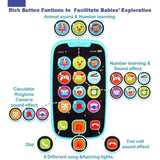 Baby Phone Toys for 1 Year Old Boy Girl, My First Learning Play Phone for Kid, Musical Light up Phone Toys 12 18 24 Month,Toys for 1,2 Year Old Boys Girls