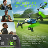 Sky Viper Type-R Electric RC Drone, 18727, 1-Touch Stunts