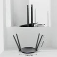1200Mbps Dual Band Wifi 5 Router, 1000Mbps WAN/LAN WiFi Router, Coverage up to 1500sq.ft for Home