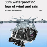 Roamix Vision 4k Action Camera, Roamix Vision+ 4K, DV HD Waterproof Outdoor Underwater Camera, Outdoor Waterproof Sports Cameras for Photography and Diving Enthusiasts