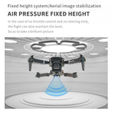 Casrra Drone Dual HD Cameras, FPV Foldable, Kids & Adults RC Quadcopter for Beginners, 2 Batteries, Carrying Case, Gray