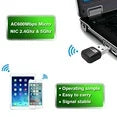 600Mbps Mini Wireless Dual Band 2.4/5GHz USB WIFI Adapter LAN Antenna Network Adapter WiFi Dongle