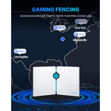 GearUP Gaming Router WiFi Booster - Free 90-Day GearUP Booster Subscription, AX3000 WiFi 6 HYPEREV Wireless Router for Console PS5/PS4/Xbox/Switch/PC, 2402Mbps 5GHz & 2.4GHz, Ethernet Port Popular pick