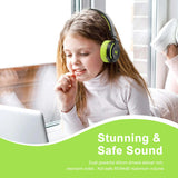 Seenda Kids Bluetooth Headphones for Girls Boys, Wired & Wireless Headphones for Kids with Microphone, 85/94dB Safe Volume, Colorful LED Light, 35Hrs Playtime, Back to School Gifts for Kids