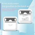 Mini Pocket Printer, Portable Bluetooth Thermal Printer, for Android or IOS APP, Inkless Printer Kids, Friends