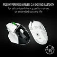 Razer Basilisk V3 X Hyperspeed RBG Optical Bluetooth Gaming Mice, White