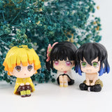 Set of 6 Figures, Tanjiro Nezuko Kyoujurou Anime Stuff Figures Toys, Fan Collections for Kids, Children, Christmas