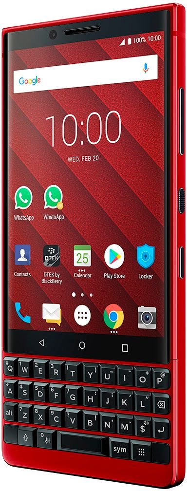 BlackBerry Key2 Red Edition - 128GB Factory Unlocked – TechDaddy Accs