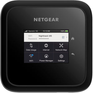 NETGEAR - Nighthawk M6 5G WiFi 6 Hotspot - Black At&t TMobile (Unlocked)