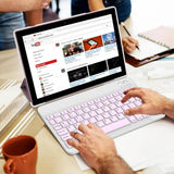 Tablet 10.1 Inch Android 15.0 OS, 2 in 1 Tablets, 64GB ROM+8GB RAM, 8MP Camera, Quad-core Processor, 6000mAh Battery, 1280*800 FHD, Include Keyboard, Mouse, Case, Stylus