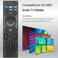 Universal Remote Control XRT140 for VIZIO Smart TV Remote Control Replacement Smartcast D, E, M, P, V, PX Series Smart TVs