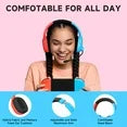 FONHAID Gaming Headset for Switch, Gaming Headphones with Microphone Noise-Canceling for PS5, Switch, PC, Wired Headset with Microhphone, Red&Blue