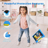 Kids Tablet 7 inch, Android 13 allwinner Go Quad Core, 5GB RAM + 32GB ROM, 128GB Expansion, HD Display, Wi-Fi, Children Tablet with Parent Control - Blue