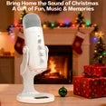 ZealSound USB Microphone,Quick Mute Noise Cancel for Phone Computer PC PS5,Gaming Microphone for Streaming Vocal Recording ASMR Podcast Video K66 White