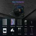 11 inch Android 15 Tablet, MTK8786 Octa-Core, 128GB Storage, 16GB RAM, 1TB Expand, 4G LET Tablet with Keyboard, FHD Ips Incell Screen, 7000mAh Battery, 13MP Dual Cameras, 5G WiFi, Face Unclocked, Gps