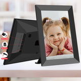 Frameo WiFi Digital Picture Frame, TEMASH 10.1" Digital Photo Frame 32G Memory with 1280*800 IPS Touchscreen, Auto Rotate, Gift for a Loved One!