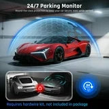 NEXPOW 2K Wifi Front Dash Cam with Voice Control,Dash Camera for Car with App,24H Parking Mode,G-Sensor,Loop Recording,IR Night Vision