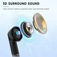 Froura 2.4GHz True Wireless Gaming Earbuds for PS5/PS4, Meta Quest 3/2, Bluetooth 5.3 Headphones Bass Stereo, PS5 Headset with Noise Cancelling Mic, LED, 36H Playtime for VR, Switch, PC, Phone, Black