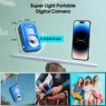 SEREE Waterproof Camera 4K UHD 64MP 16X Digital Zoom Compact Digital Underwater Camera with 32GB Card