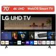 LG 70” 4K UHD webOS Smart TV
