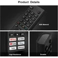 Replacement for Hisense Smart TV Remote Control,Compatible with Hisense 4K UHD Series Android Smart TVs.(NO Voice Function)