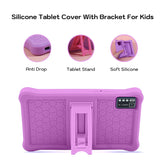 niuniutab Kids Tablet,7 inch Android for Kids, 3+5GB RAM 64GB ROM, 1024x600 IPS HD Touchscreen, Tablet with Parental Control, WiFi, Bluetooth,Quad-core(Purple)
