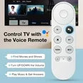 Voice Replacement for Google-Chromecast-Remote, for Chromecast with Google TV Remote & Google TV Streamer (Only for Snow Chromecast Google).