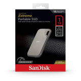 SanDisk 1TB Extreme External Portable SSD Up to 1050MB/s USB-C USB 3.2 Gen 2 SDSSDE51-1T00-AW25