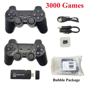 Video Game Console 32G Stick Lite 4K Built-in 10000 Games Retro Games Console Wireless Controller For GBA Xmas Gift shipping