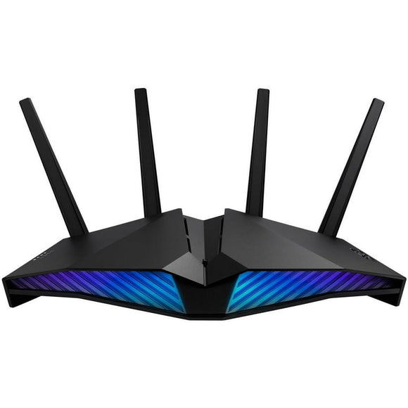 4.7 stars out of 196 reviews (4.7)| 196 ASUS RT-AX82U AX5400 Dual-Band WiFi 6 Gaming Router, Game Acceleration, Mesh WiFi Support, Lifetime Free Internet Security, Dedicated Gaming Port, Mobile Game Boost, MU-MIMO, Aura RGB