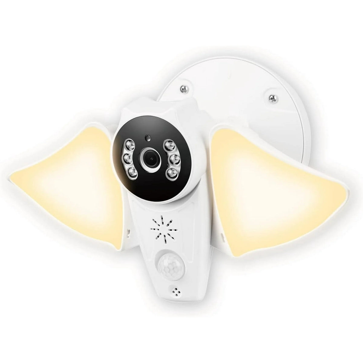BUBO 1080P WiFi Outdoor Floodlight Camera with Motion Sensor, Color Ni ...