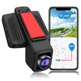 TOGUARD Dash Cam 1080P Dash Cam Front Dash Camera for Cars with GPS Tracking, Wifi, Parking Monitor, Loop Recording, G-sensor