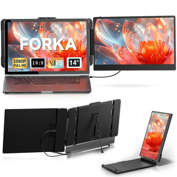 FORKA Portable Laptop Screen Extender - 14